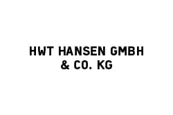 Schriftzug HWT Hansen GmbH & Co. KG