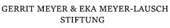 Logo Gerrit Meyer & Eka Meyer-Lausch Stiftung
