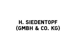 Schriftzug H. Siedentopf (GmbH & Co. KG)