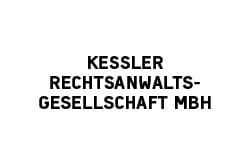 Schriftzug Kessler Rechstanwaltsgesellschaft mbH